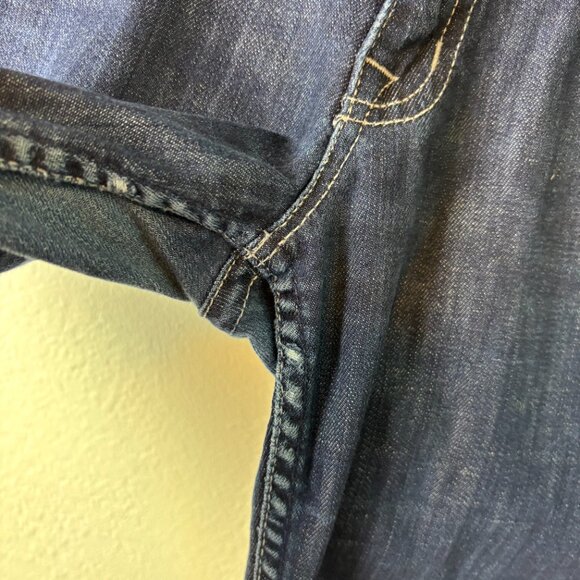 Hudson Jeans Bootcut Dark Wash Y2K Cropped or Hemmed Size 29 - Picture 4 of 8